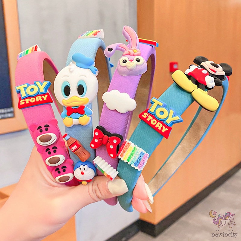 Cài tóc chống trượt thiết kế hình hoạt hình vui nhộn phong cách Hàn Quốc dành cho trẻ nhỏ