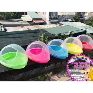 Nhà tắm size lớn cho hamster bear và nhiều bé (bé cà na)
