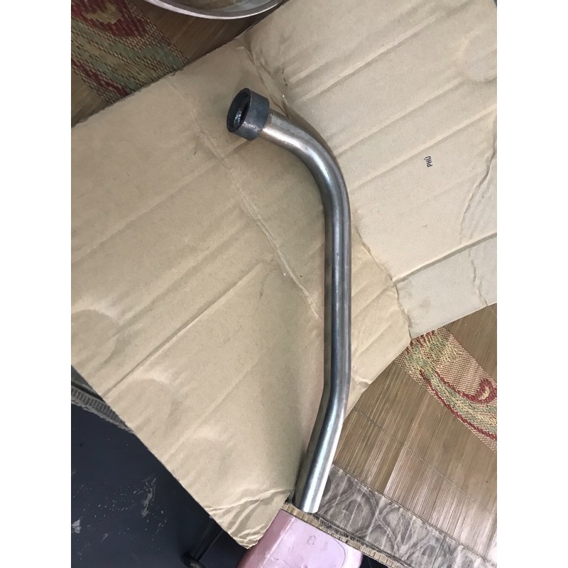 cổ pô inox cho xe dream wave 100