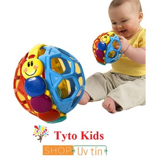 Bóng lục lạc Baby Einstein Bendy Ball 3m+ - đồ chơi âm thanh cho trẻ sơ sinh
