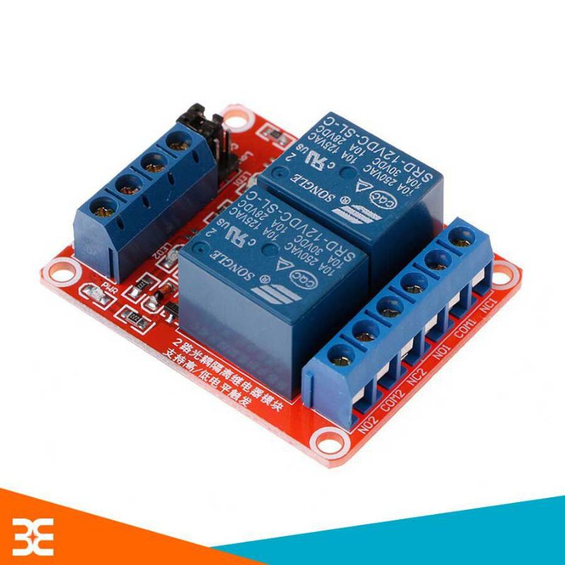 Module 2 relay 12V opto cách li -TH130