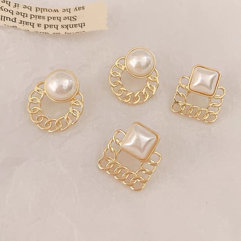 Hoa tai cá tính, hoa tai ziczac, hoa tai Hàn Quốc mới lạ