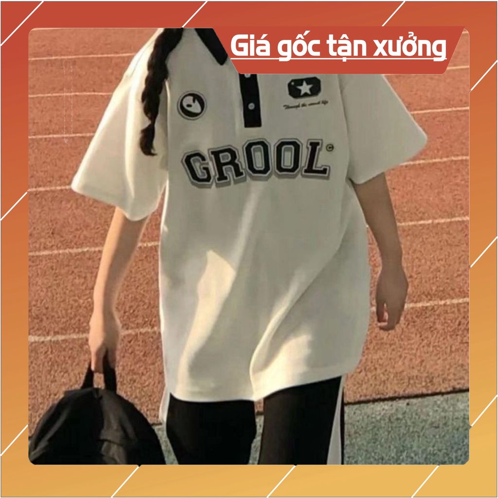 Áo POLO trơn nam nữ phong cácH TEEN ( Mã PL11 : GROOL )