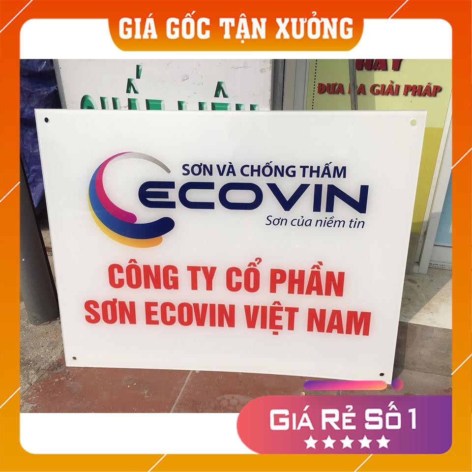 [Bảng hiệu Tên Công ty] Gia công sản xuất Biển, Bảng công ty uy tín giá rẻ tại Hà Nội.