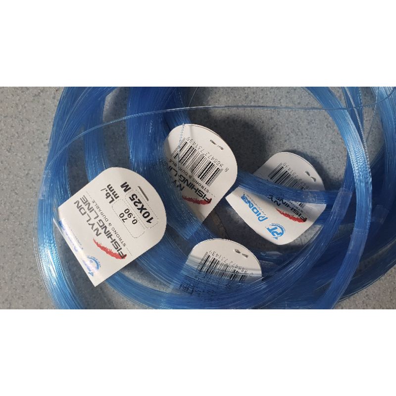 1 cuồn dây cước câu cá 250m dây0.4mm  0.7mm và 0.8mm pioneer