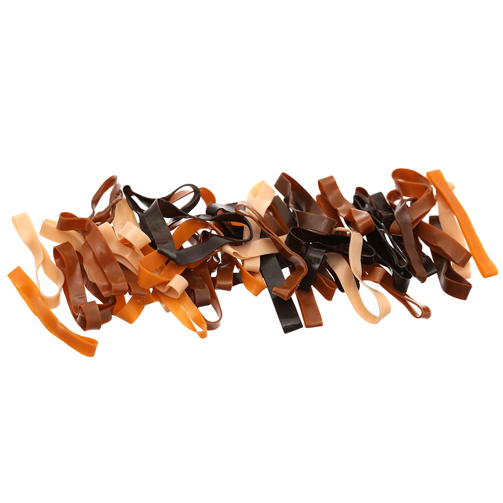 Dây thun buộc tóc màu socola 50gr - UniLabel