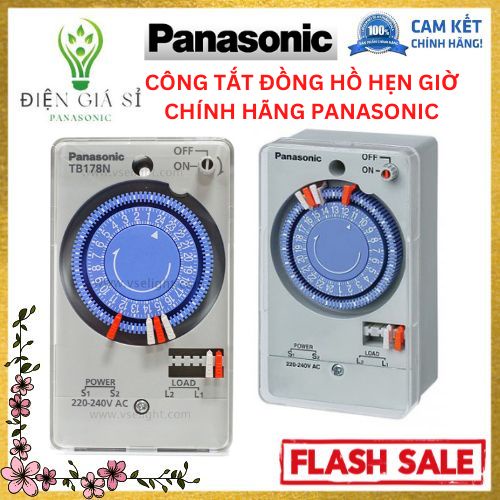 Rơ Le Thời Gian Thực_Đồng Hồ Hẹn Giờ_Timer Hẹn Giờ Panasonic(TB118N/ TB178N)