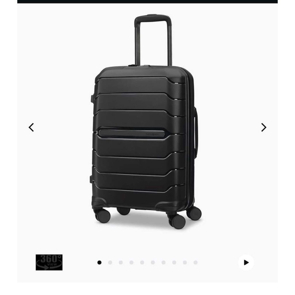 Vali Samsonite Freeform siêu bền size 21 (ĐEN-ĐEN)