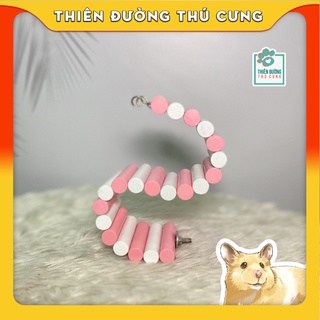 Cầu thang gỗ uốn cho Hamster