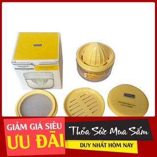 Bộ dụng cụ vắt cam và chế biến đồ ăn dặm cho bé Glasslock GL-1232