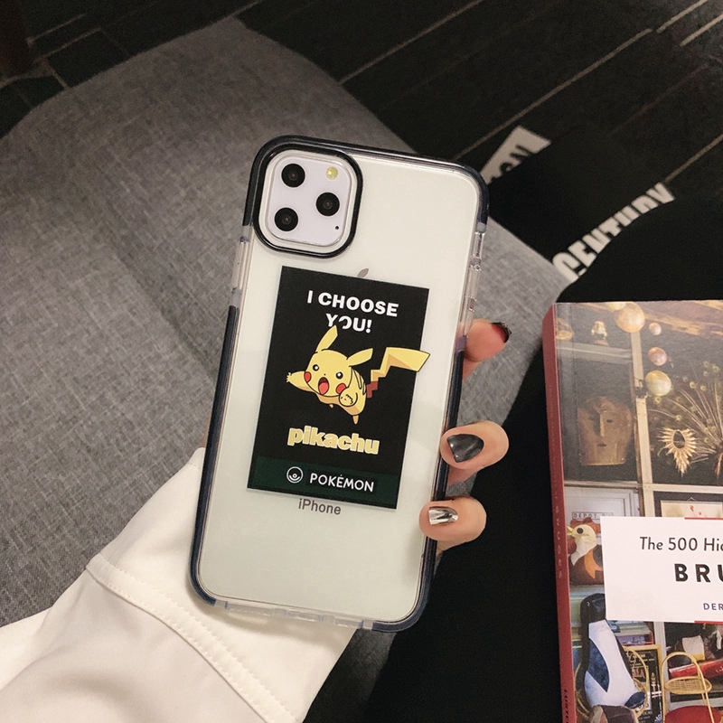 Ốp điện thoại in hình pikachu cho Iphone 5/5S/6/6+/6S/6S+/6/7/7+/8/8+/X/XS/XS Max/11 | BigBuy360 - bigbuy360.vn