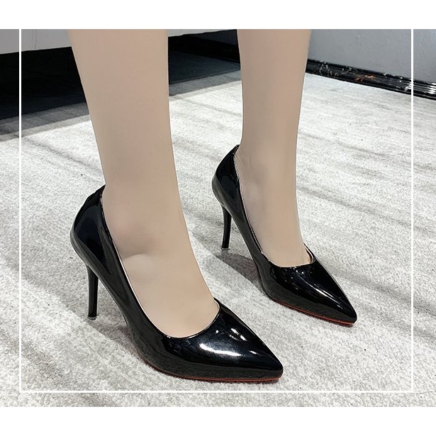 Giày cao gót mũi nhọn gót nhọn cao 7cm