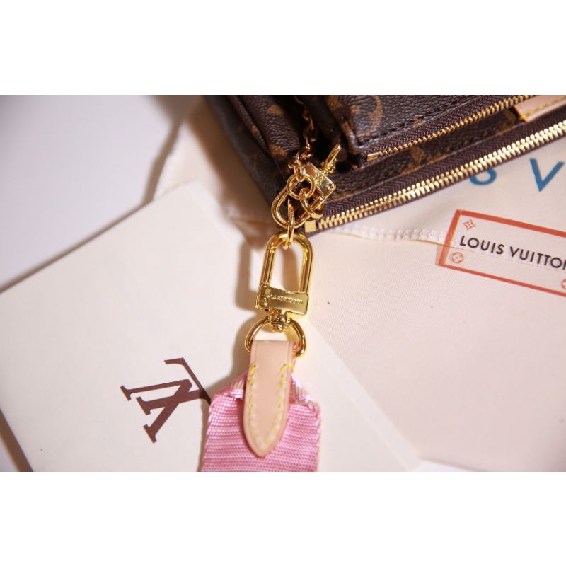 Túi nữ LV Pochette set 3 món kèm 2 quai fullbox 2 lớp cực đẹp