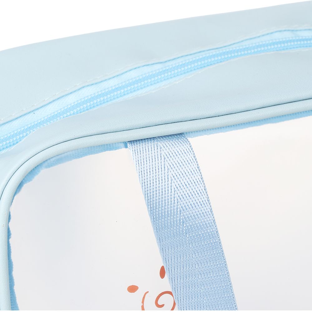 Túi đựng mỹ phẩm bằng PVC mềm trong suốt chống thấm nước di động tiện dụng dành cho nữ