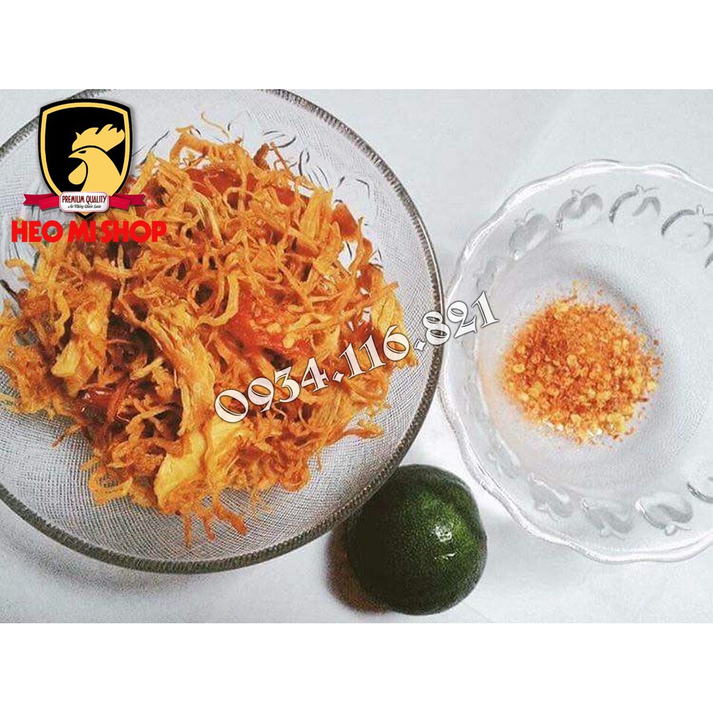 1kg Khô Gà Cay Ớt Hiểm Hảo Hạng HEO MI