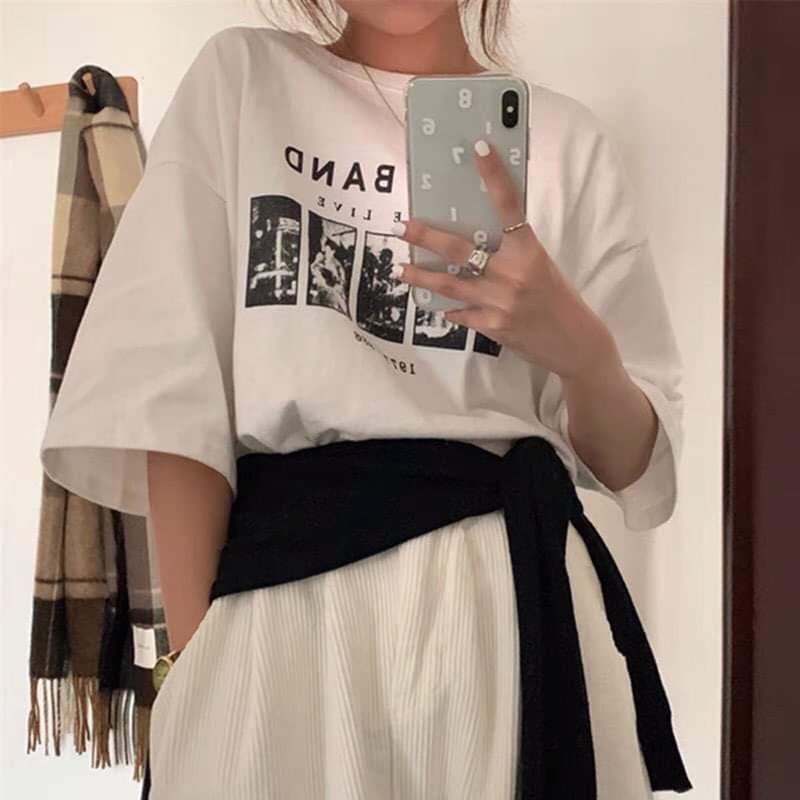 Áo phông THE BAND cotton