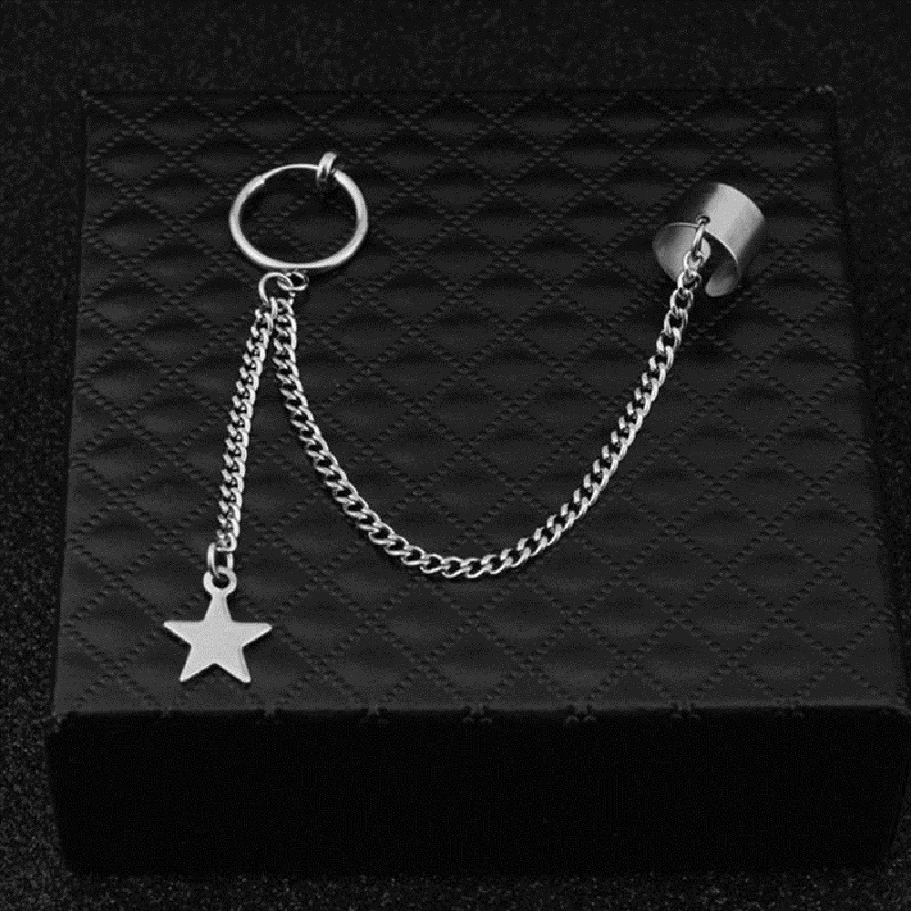 Khuyên tai dây xích KPOP Bangtan Boys