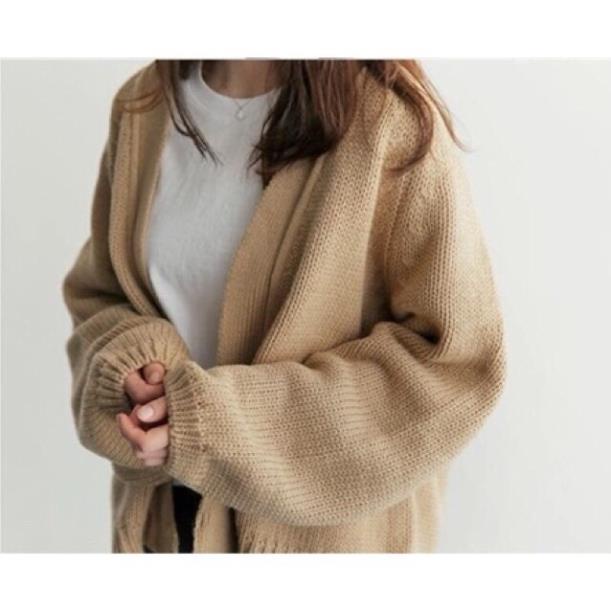 Áo Khoác Len Cadigan  mùa thu đông dày dặn | BigBuy360 - bigbuy360.vn