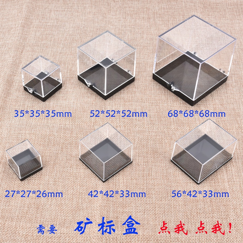 Hộp Nhựa Trong Suốt Hình Vuông Đựng Hoa Giả Trang Trí Thủ Công