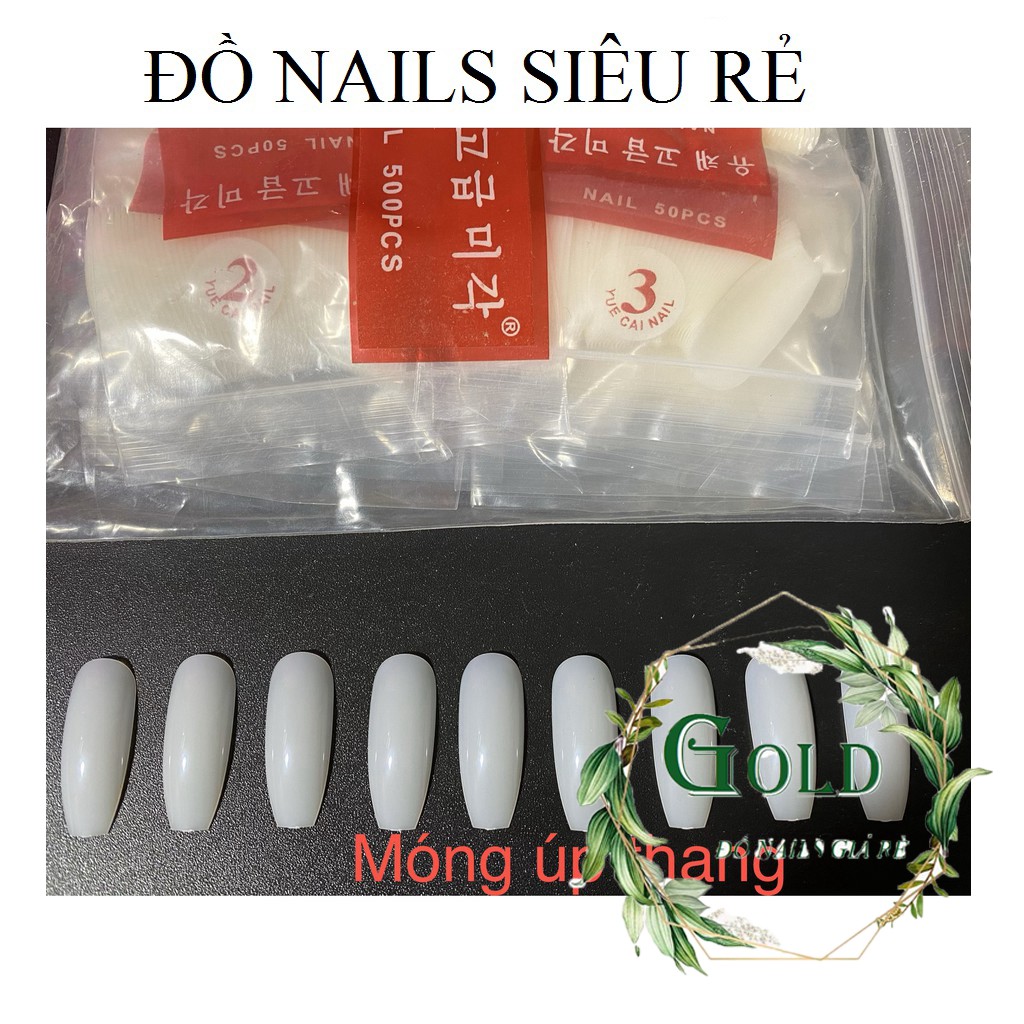 Túi móng úp form thang 500 móng
