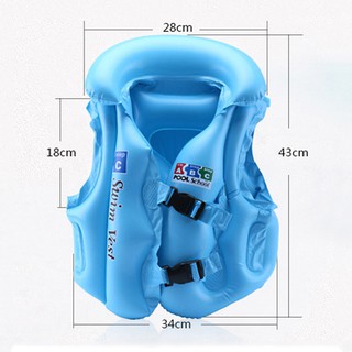 Áo phao bơi trẻ em thổi phồng