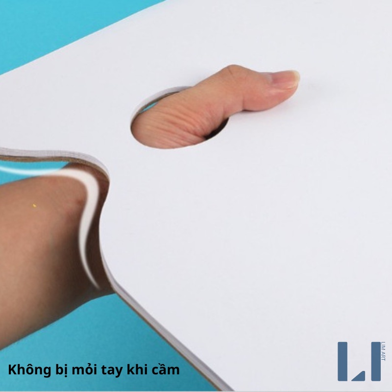Palette giấy tear off paper palette 36 trang - Bảng pha màu bằng giấy tiện dụng