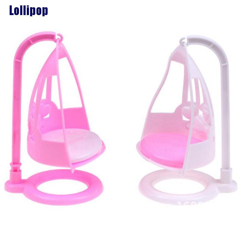 Ghế xích đu mini trang trí nhà búp bê thiết kế xinh xắn