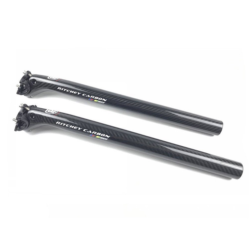 Trụ Yên Xe Đạp Leo Núi Bằng Sợi Carbon 27.2 30.8 31.6-350 / 400MM