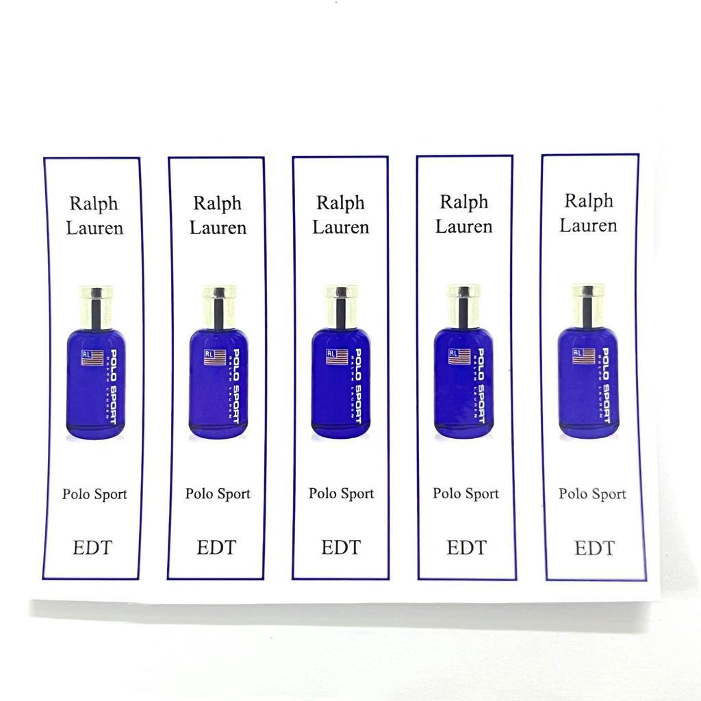 [HCM] Combo 10 Tem Dán Chai Nước Hoa Ralph Lauren cho chai chiết đủ các dòng