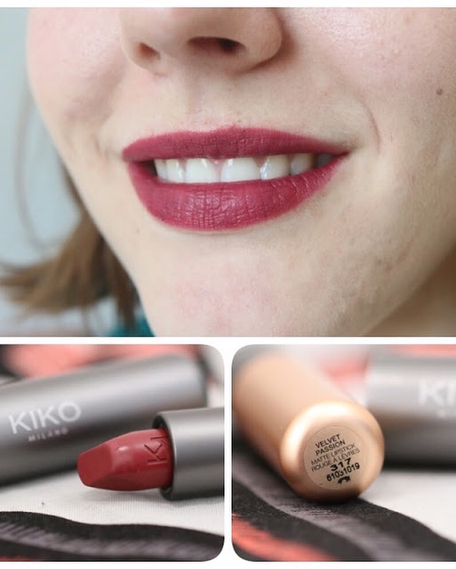 Set Son KIKO velvet passion 317