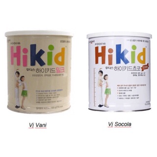 Sữa Hikid tăng chiều cao 600g
