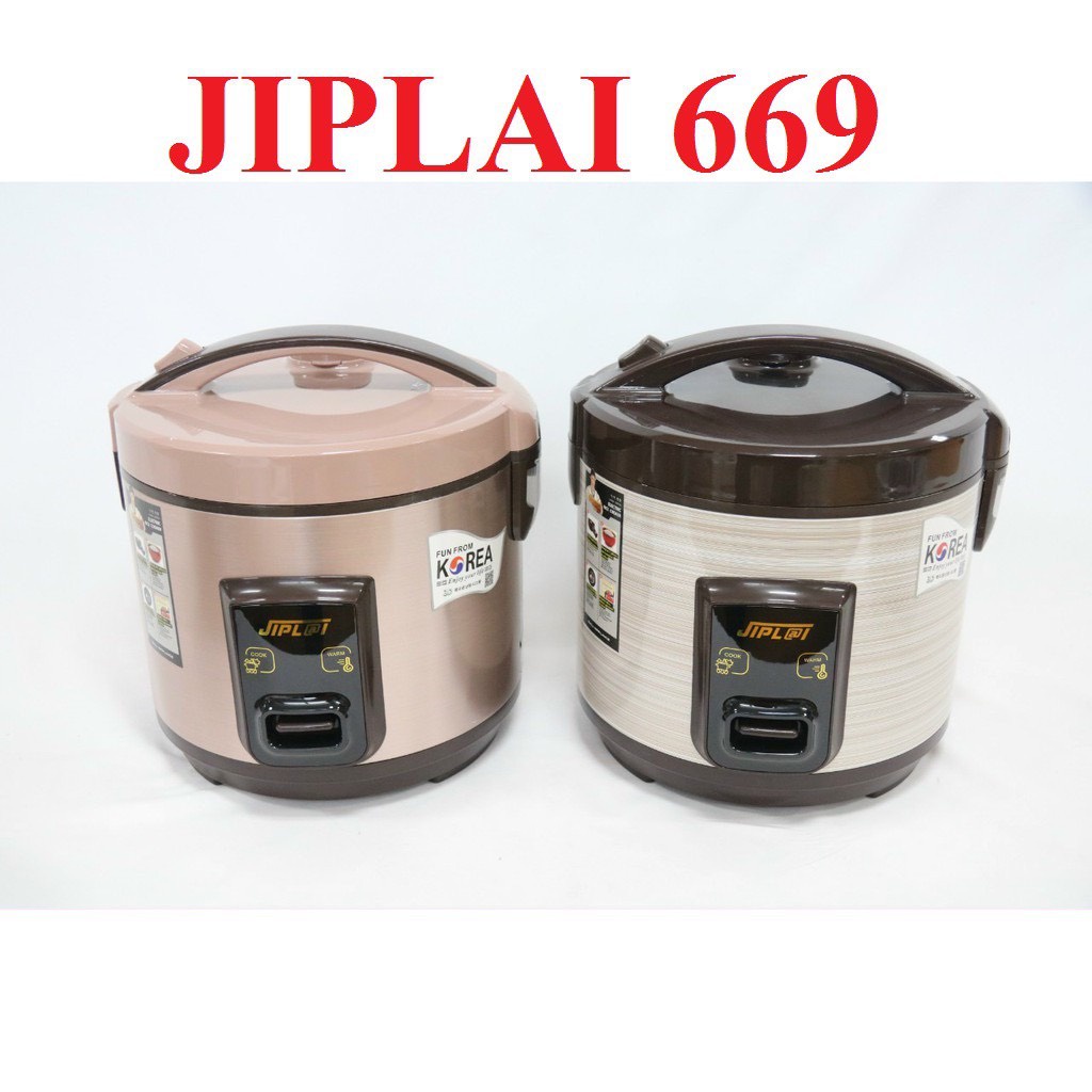 [Mã ELHADEV giảm 4% đơn 300K] Nồi Cơm Điện Lòng Niêu 2.2L JipLai JL-NC669- Hàng Chính Hãng Shop Gia Đình 24/7