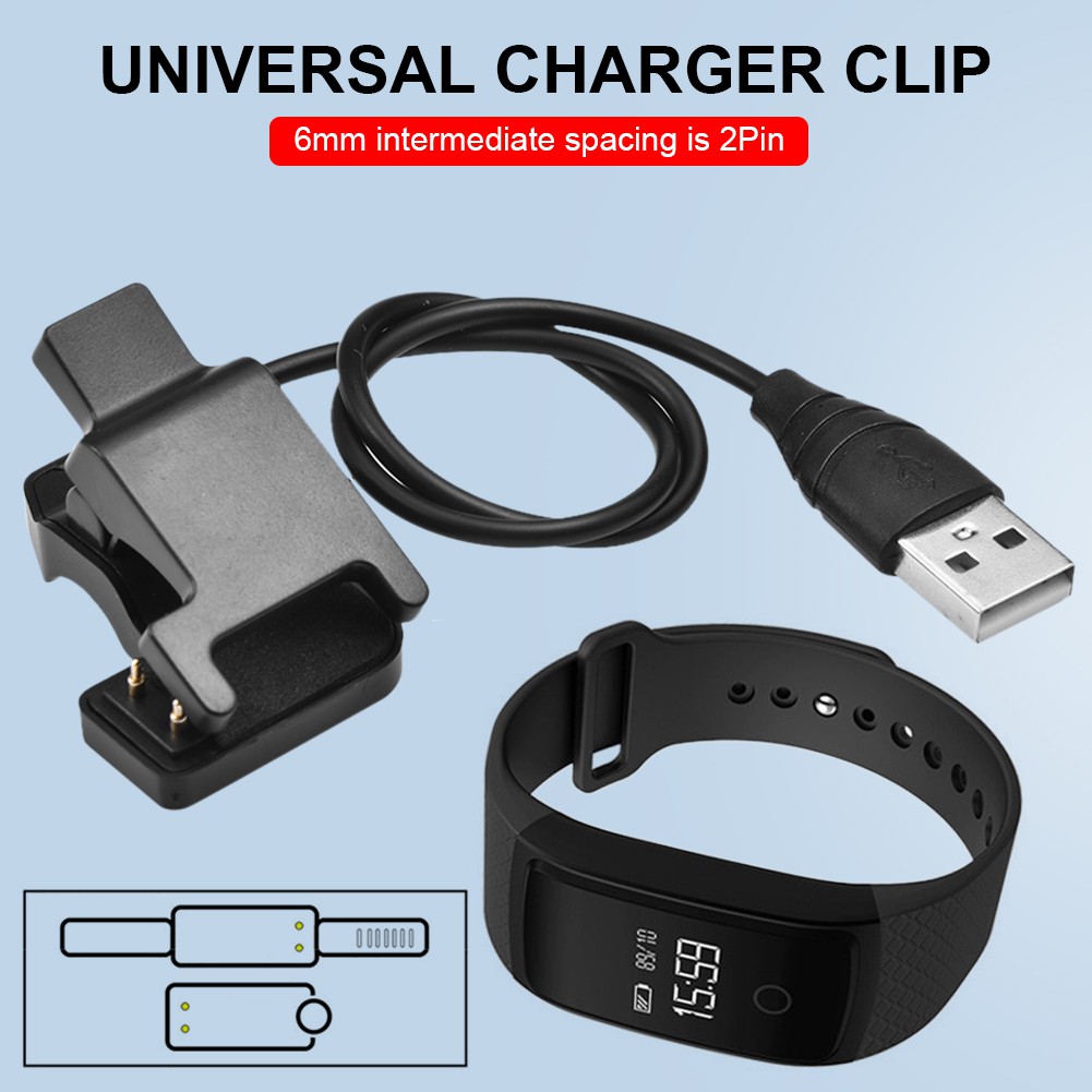 Đế Sạc Kèm Dây Cáp 2 Pin Và 6mm Cho Đồng Hồ Thông Minh