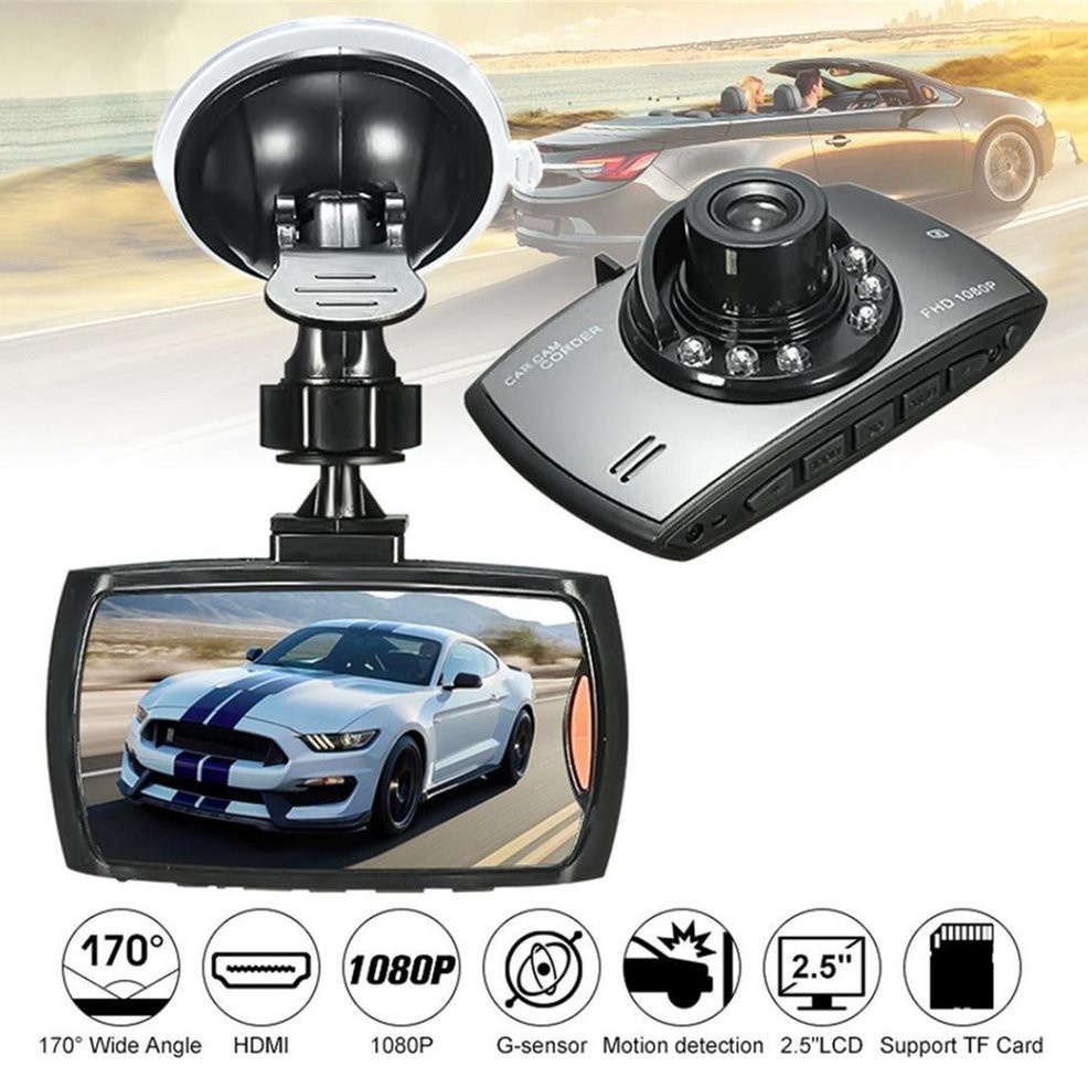 Camera Hành Trình 2.7 Inch 1080p 170 Độ Cho Xe Hơi | BigBuy360 - bigbuy360.vn