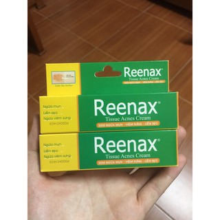 Reenax kem ngừa mụn viêm sưng liền sẹo