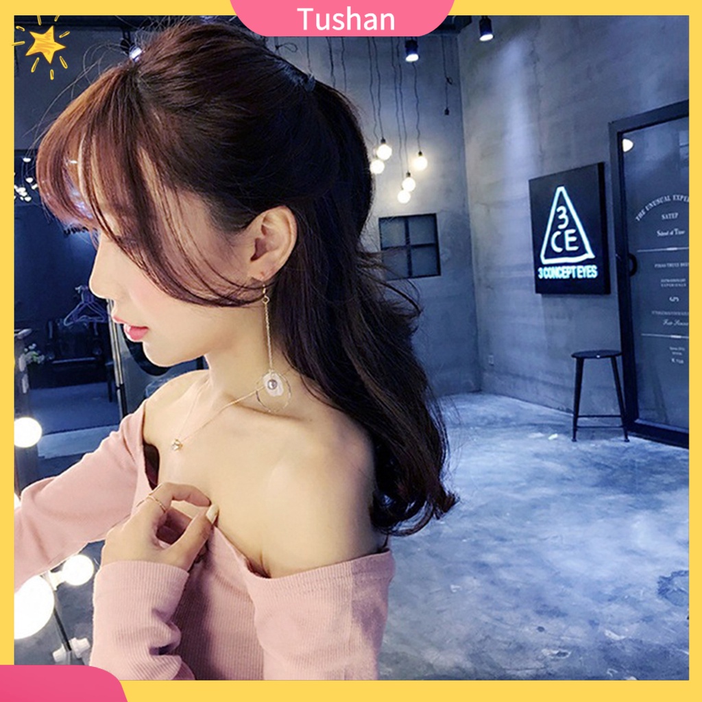 Khuyên tai nữ trang dáng dài tạo hình độc đáo