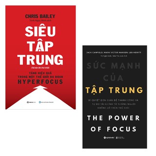 Sách - Combo: Siêu Tập Trung + Sức Mạnh Của Tập Trung (2 cuốn)