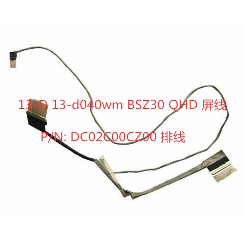 Dây Cáp Màn Hình Hp 13-d 13-d040wm Bsz30 854981-001 Qhd Screen Dc02c00cz00