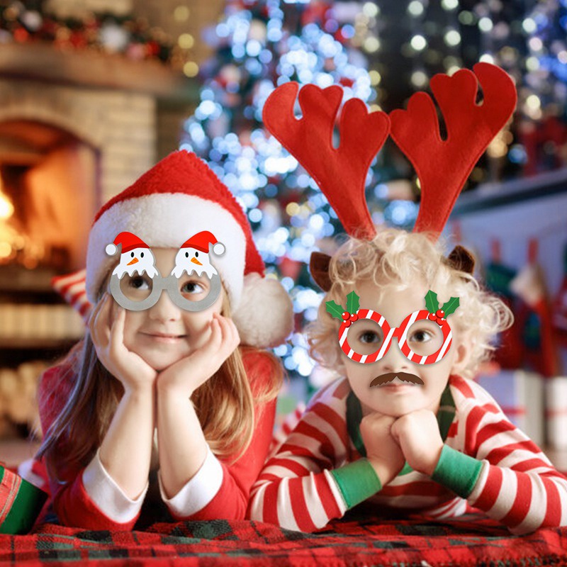 Set 35 Phụ Kiện Chụp Ảnh Trang Trí Giáng Sinh Năm Mới 2024