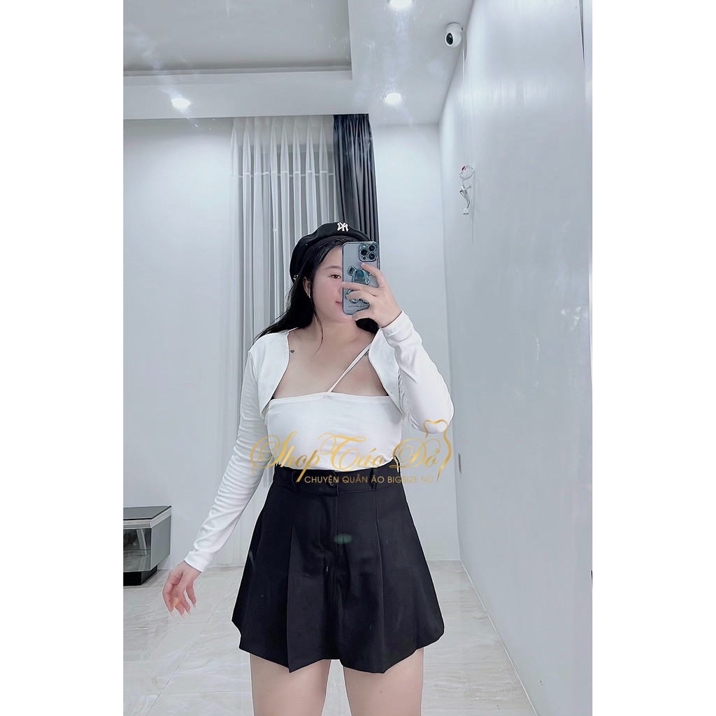 (TÁO ĐỎ BIGSIZE 55-90KG) CHÂN VÁY CHỮ A KAKI HÀNG LOẠI 1 SIÊU ĐỈNH, SIÊU HÁCH DÁNG CV1 💕💕💕 | BigBuy360 - bigbuy360.vn