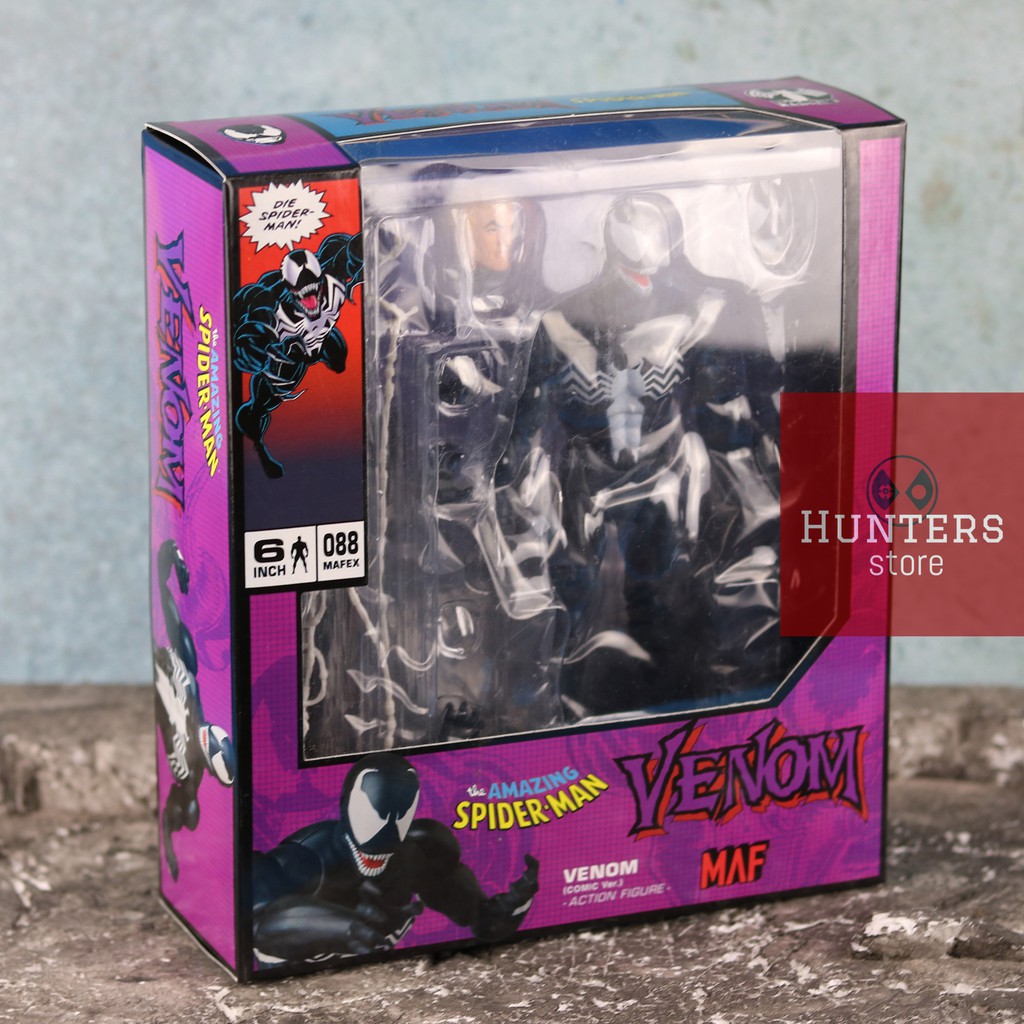 Mô hình Venom Mafex The Amazing Spider Man Comic Ver