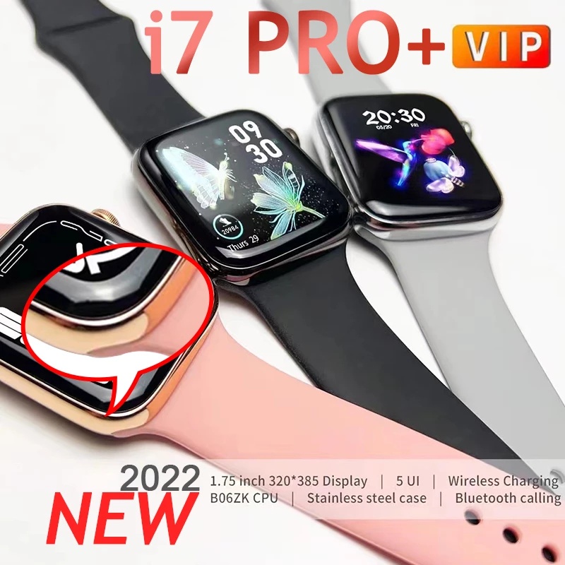 Đồng Hồ Thông Minh IWO 14 Series 7 1.75inch Hỗ Trợ Theo Dõi Huyết Áp/ Huyết Áp I7 Pro+ VIP Chất Lượng Cao