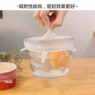Bộ 6 nắp đậy silicon đa năng