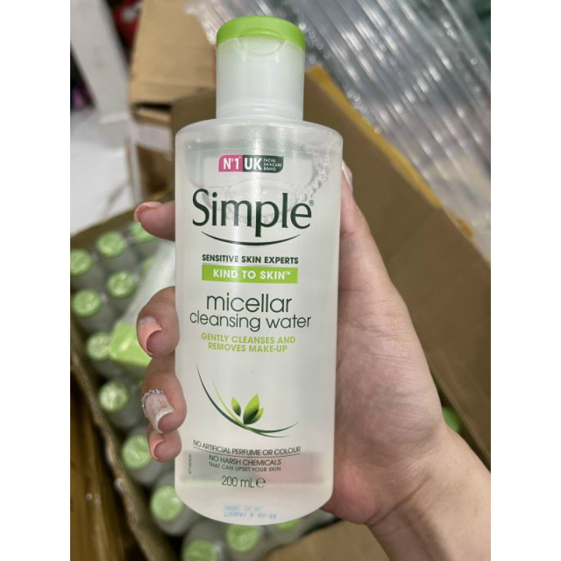 Tẩy Trang Simple 200ml (hsd 12/2021)