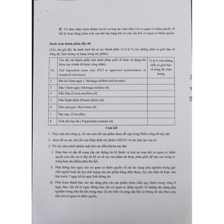 SON DƯỠNG CHÙM NGÂY MORIS