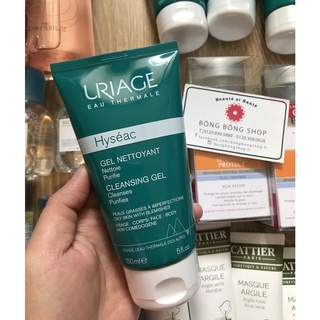 Gel rửa mặt Uriage Hyséac cho da dầu mụn, da hỗn hợp