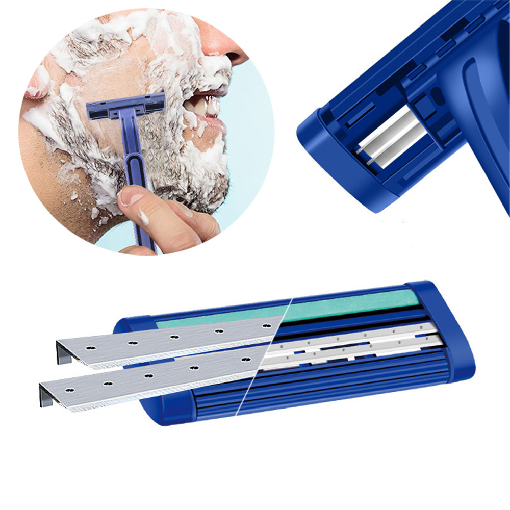 aaoottuuoo5.vn 2 Pcs Ji Fuli Body Face Disposable Manual Razor Blade / Home Travel Essential Hair Removal Set