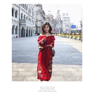Váy Maxi BOHO Style (Ảnh thật ở cuối)