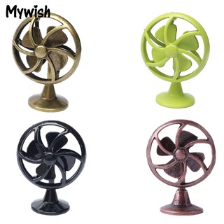 ⛄🌟Dollhouse 1:12 Retro Alloy Electric Fan Home Furniture Decor