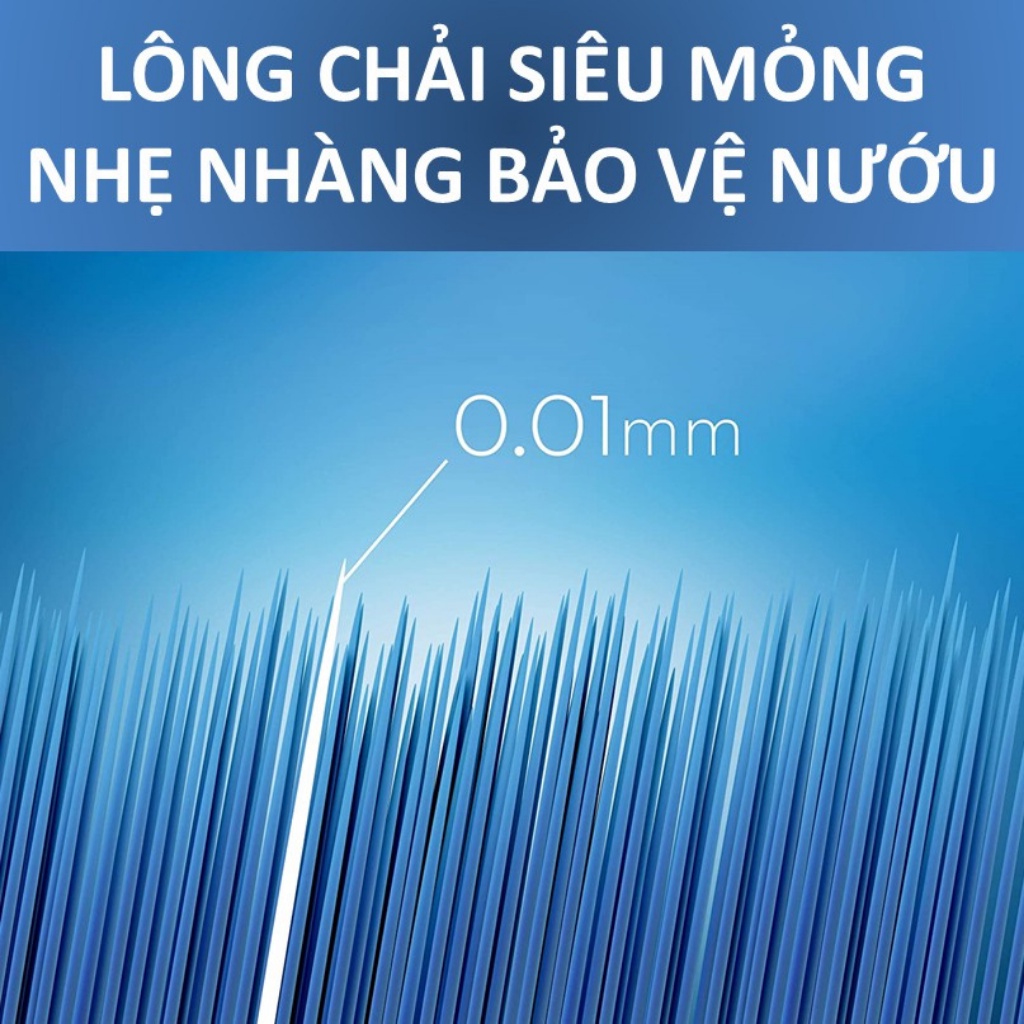 Đầu bàn chải điện Oral B thay thế SENSITIVE dành cho răng nhạy cảm, bảo vệ nướu hạn chế chảy máu răng